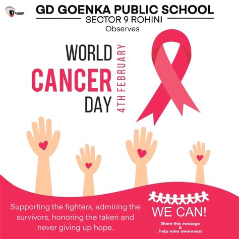 World Cancer Day Gd Goenka Rohini