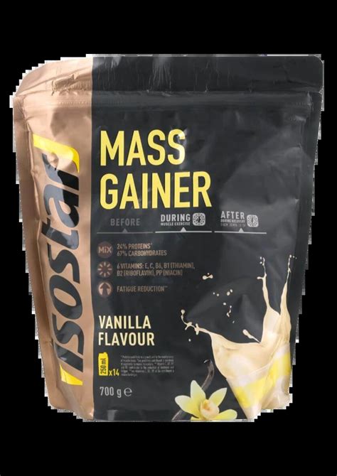 Pudra Mass Gainer cu aroma de vanilie, 700g, Isostar | Dr. Max Farmacie