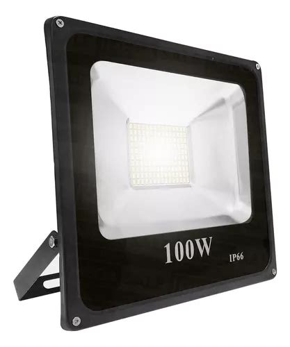 Reflector Led W Exterior Alta Potencia Multiled Ip Frio Color De