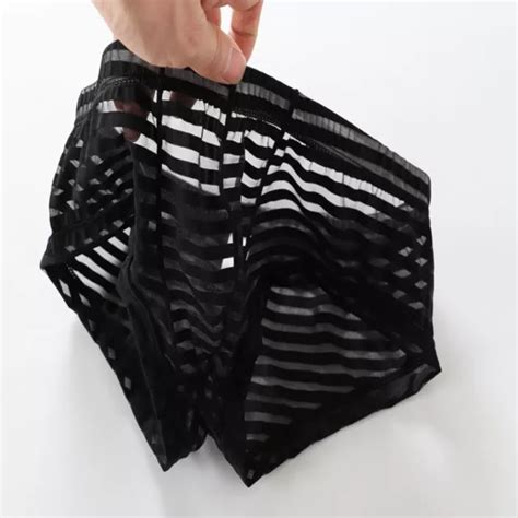 Solid Sexy Sheer Bikini G String Underwear For Men With Breathable Fabric Eur Picclick It