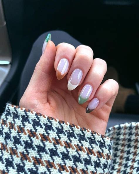 31 Elegant Fall French Tip Nails Designs To Try Nail Designs Daily