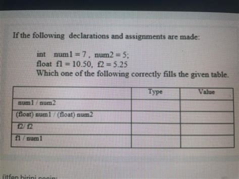 Solved If The Following Declarations And Assignments Are Chegg