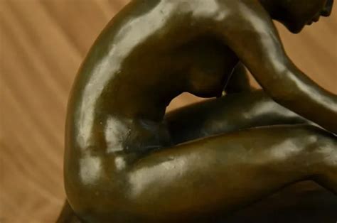 Nude Lady Girl Figura Naked Donna Femmina Scultura Statua Abstract