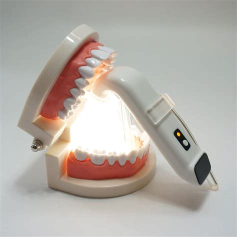 Dental Intraoral Light Mouth Prop Support Bite Block For Saliva Suction