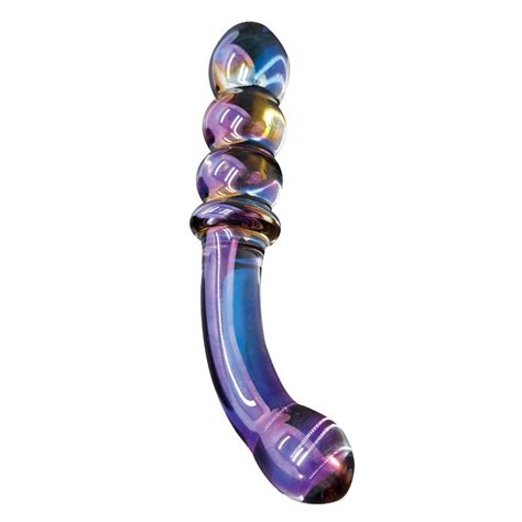 Leto Magic Glass Double Ended G Spot Prostate Dildo NexusFlexCo Flexible Intimacy Strap Ons