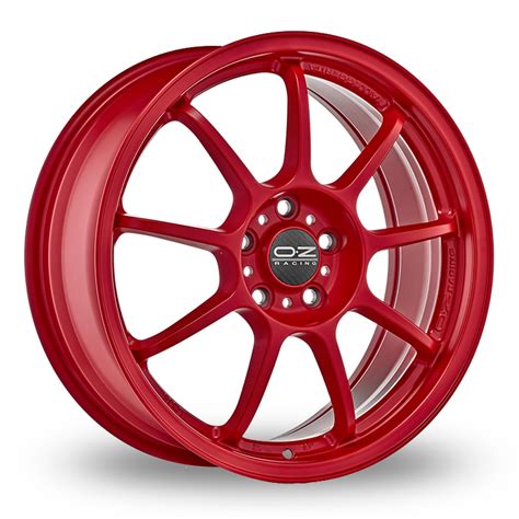 Oz Racing Alleggerita Hlt Red Alloy Wheels Wheelbase