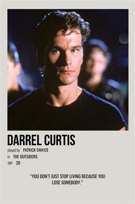 darrel curtis | The outsiders darry, The outsiders, The outsiders greasers