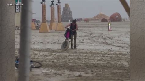 Burning Man Revelers Begin Exodus After Flooding Left Tens Of Thousands