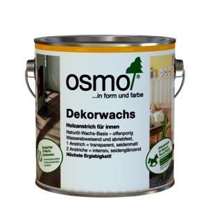 Dekorwachs Weiß transparent 0,75l - Liechtenstein Holztreff. Säge- und ...