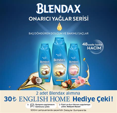 Blendax Ürünleri English Home Hediye Çeki Kazandırıyor Yunus