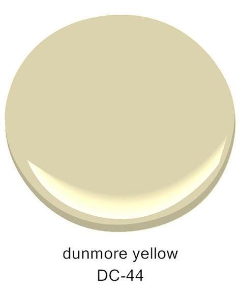 A White Paint Color With The Words Dummore Yellow On It S Bottom