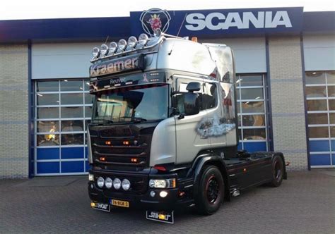 V8Power Nl Scania V8 R580 Silver Griffin Nr 88 100 Kraemer Transport