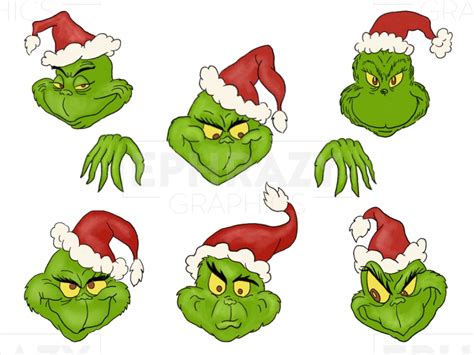 Free Clip Grinch Face Download Free Clip Grinch Face Png Images Free