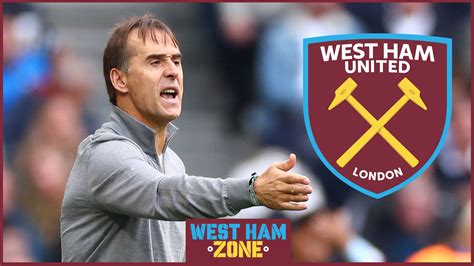 West Ham Make Julen Lopetegui Sack Decision Ahead Of Everton