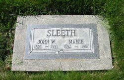 Mamie Krogh Sleeth Memorial Find A Grave