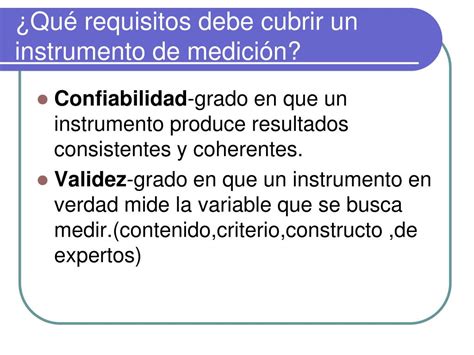 Ppt Cap Tulo Recopilaci N De Datos Cuantitativos Powerpoint