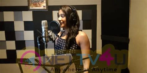 Actress Regina Cassandra Dubbing In Own Voice At Mr Chandramouli Movie