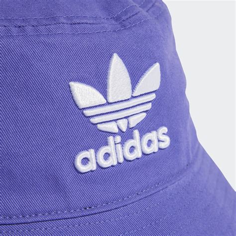 Adidas Adicolor Classic Stonewashed Bucket Hat Purple Adidas UAE