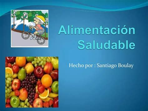 Ppt Alimentación Saludable Powerpoint Presentation Free Download