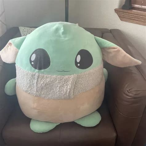 SQUISHMALLOWS STAR WARS Grogu The Mandalorian Baby Yoda Plush 20