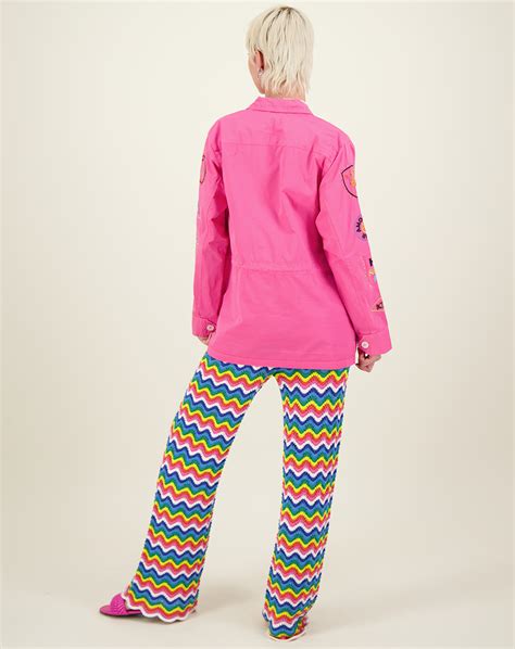 Brianna Colorful Crochet Pants Me369