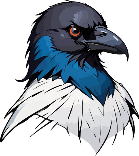 Crow Head Mascot Character Design Ai Generative 34415978 Png