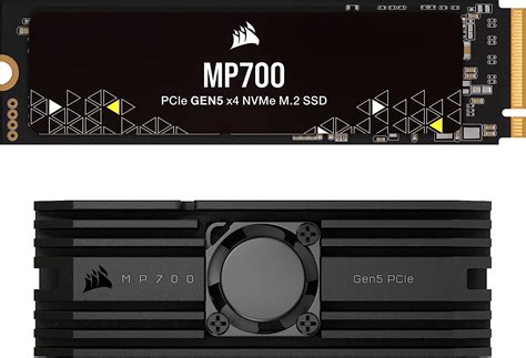 Corsair Mp700 2tb Pcie Gen5 X4 Nvme 20 M2 Ssd High Density Tlc Nand