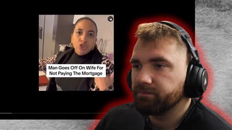 Man Goes Off On Wife For Not Paying The Mortgage Youtube