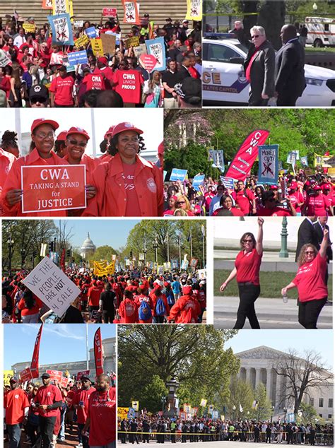 CWA Activists a Big Part of Democracy Awakening | Communications ...