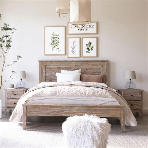 Greenport Louvered Platform Bed Full Brushed Driftwood Coming Soon