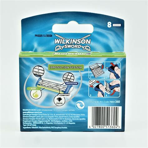 X Wilkinson Sword Protector Rasierklingen Neu M Nner Unisex