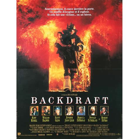 Affiche De Backdraft Backdraft