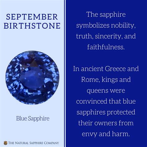 Sapphire Birthstone Meaning