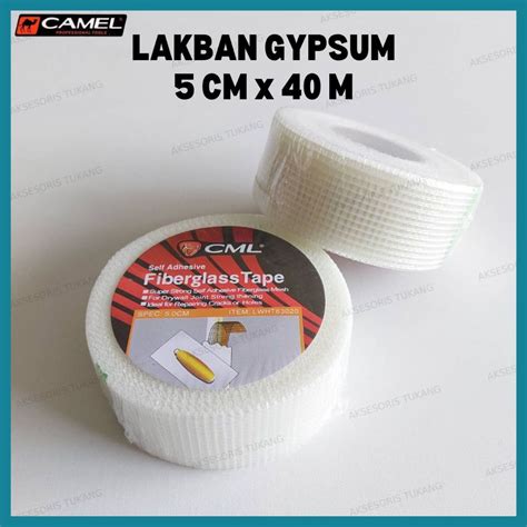 Jual Camel Lakban Fiberglass Tape Kain Kasa Gypsum 5 Cm X 40 M Isolasi