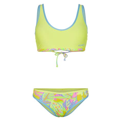 Oneill Iris Cruz Bikini Yellow Dressinn