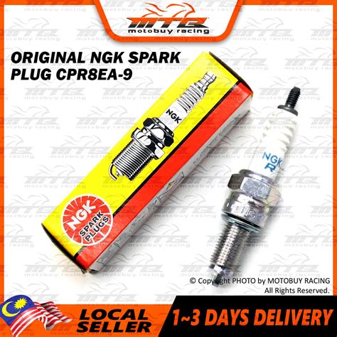 ORIGINAL NGK SPARK PLUG CPR8EA 9 FOR YAMAHA LC135 FZ150 Y150ZR Shopee