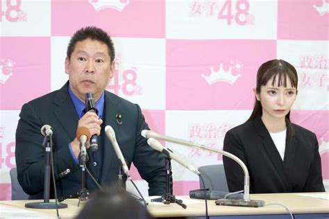 N党・立花氏が党首辞任、党名変更も発表「政治家女子48党」に サンスポ