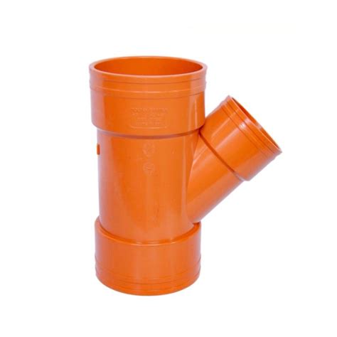 PVC Orange Fittings Sanitary Fittings Pipe Sanitary TEE WYE Price 1pcs