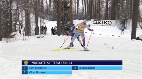 Naisten SM Viesti Äänekoski 24 3 24 Vuokatti Ski Team 1 Ikaalinen 2