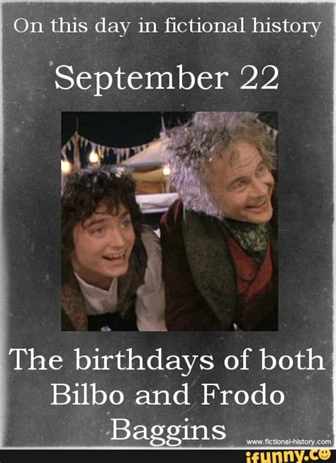 On This Day In Fictional History September 22 All The Birthdays Of