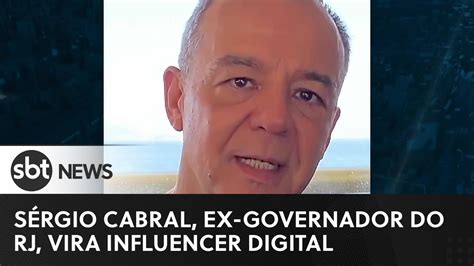 Sérgio Cabral ex governador do RJ vira influencer digital