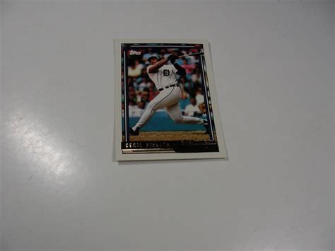 Cecil Fielder 1992 Topps Gold Winner Card 425 EBay