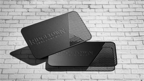 Laser Cut Metal Business Cards Making A Lasting Impression Businesscards