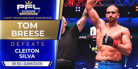 Tom Breese Continues His Streak Scoring First Round Submission With