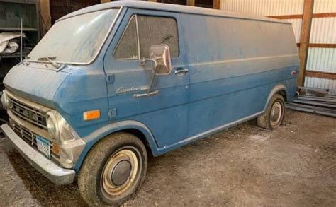 Real Barn Find Ford Econoline E Van Barn Finds