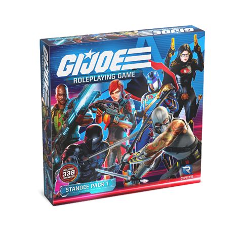 Gi Joe Rpg Game Standee Pack 1 Game Nerdz