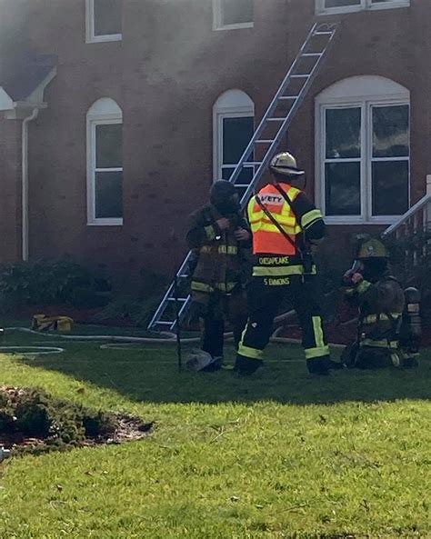 Crews Respond To 2 Story Residential Fire In Chesapeake