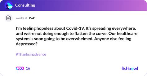 Im Feeling Hopeless About Covid Its Spreadin Fishbowl