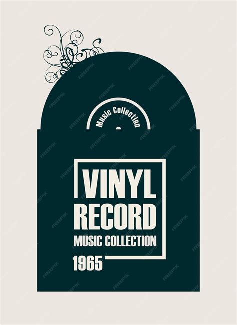 Premium Vector | Vinyl record poster