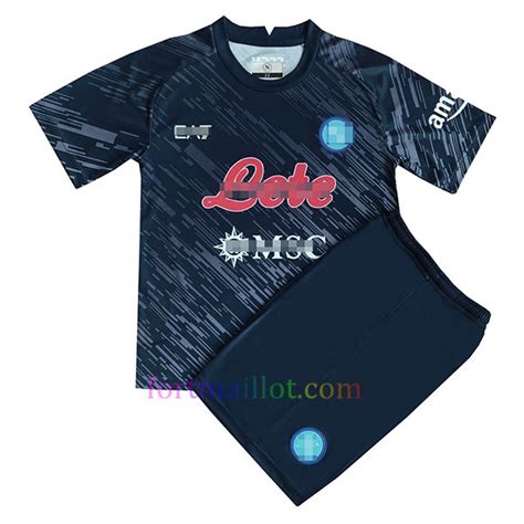 Maillot Third Kit Ssc Napoli Enfant Fort Maillot